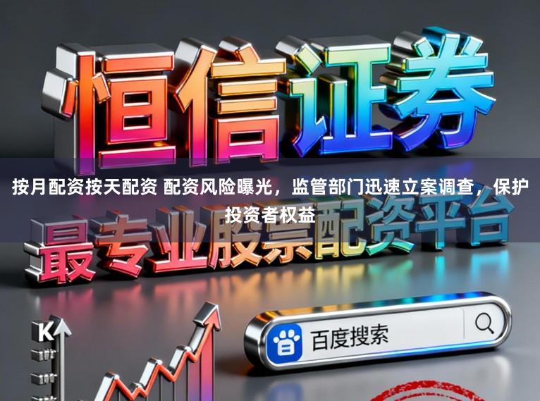 按月配资按天配资 配资风险曝光，监管部门迅速立案调查，保护投资者权益