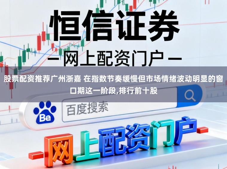 股票配资推荐广州浙嘉 在指数节奏缓慢但市场情绪波动明显的窗口期这一阶段,排行前十股